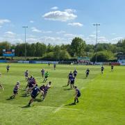 It was a fine day for rugby at Taunton RFC.