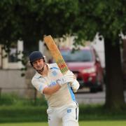 Jamie Howson top scored for Lympsham & Belvedere with 81 runs from 77 balls, including eight fours and two sixes, at Shapwick & Polden.