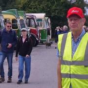Co-organiser David Pinnock was of two co-organisers, alongside Warwick Hulme, of the SLCP Vintage Transport Rally