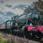 7812 Erlestoke Manor has been captured in a stunning photo whilst passing through a Somerset village.