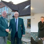 Peter Roberts taking over from Steve Sage as Wedmore Seniors captain and Lyn Bird succeeding Helen Tanswell as Ladies captain.