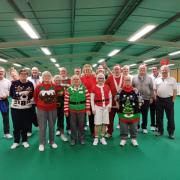 St Andrews members get in the festive spirit at an inter-club match arranged by friendly captain Robin Potter.