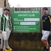 Shaftesbury Road skipper Chris Coombs and gaffer Jake Mawford.