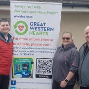 Over the next few weeks, the defibrillators will be installed at the clubhouse and on the golf course