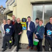 The initiative has already seen a number of defibrillators placed in key locations.