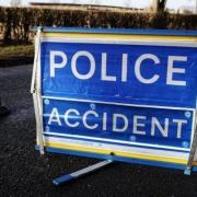 A motorcyclist collided with a van on the A370 in North Somerset.
