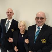 2024 Captains (left to right) Dan Broom, Carole Short and Tim Amy