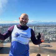 Danny Street seeks to complete the Tokyo, Paris, London, and Chicago marathons this year in support of Weston Hospicecare