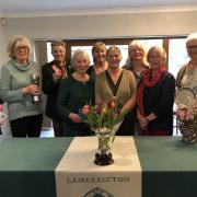 The prize winners at this years Ladies Spring Meet.