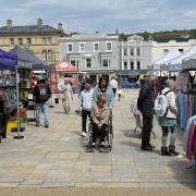 A general view of Weston Independent Market at the Italian Gardens