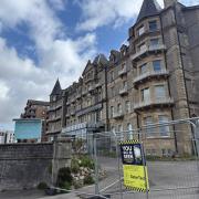 Weston's closed Grand Atlantic hotel, pictured in May of this year