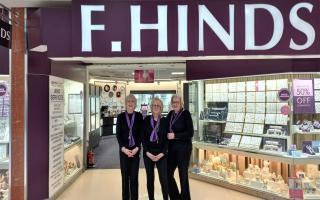 F.Hinds celebrated 30 years of business in Weston this month.