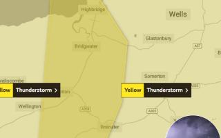 - Yellow thunderstorm to be expected from 12:00 pm to 8:00 pm.